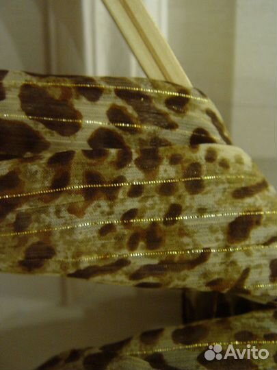 Леопардовый шарфик