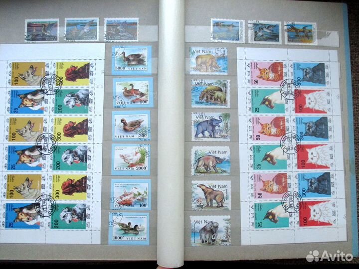 Книга филателия, Альбом Марки (разные) №23