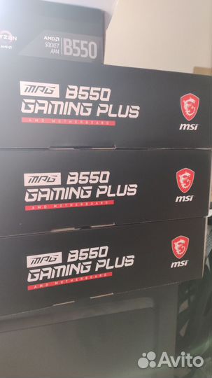 Ryzen 7 + B550 MSI gaming plus