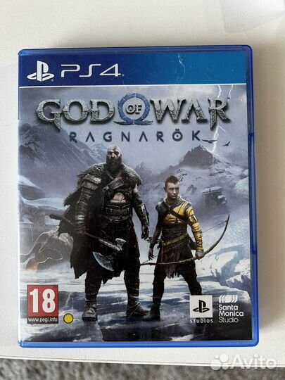Диски на ps4 god of war ragnarok