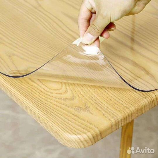 Скатерть силиконовая прозрачная гибкое стекло