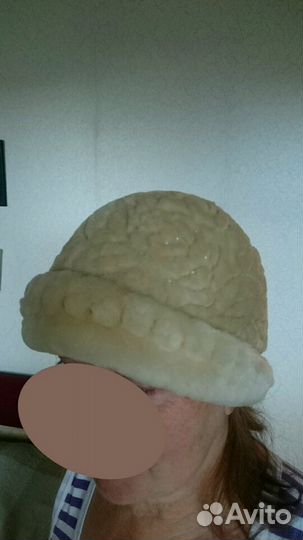 Шапка мутон новая