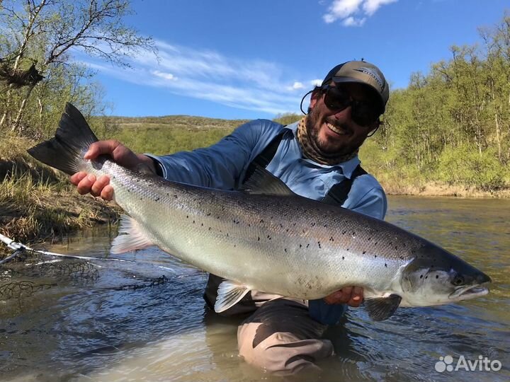 Рыбалка семга кольский