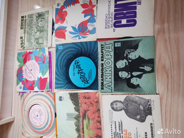 Виниловые пластинки и гибкие