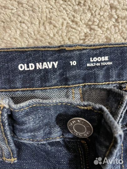 Плотные джинсы OLD navy на мальчика 140