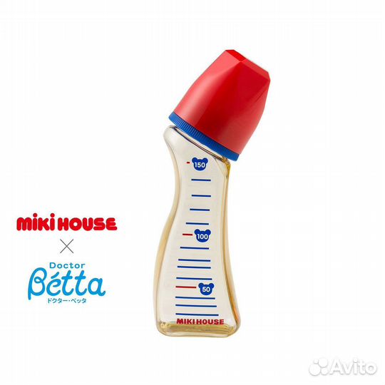 Пластиковая бутылочка 150 мл miki house & doctor B