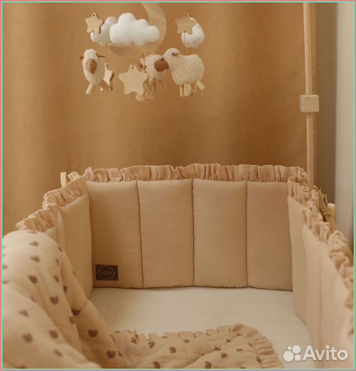 Бортики в кроватку детские новые