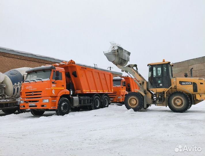 Аренда самосвала. Вывоз грунта, мусора, снега