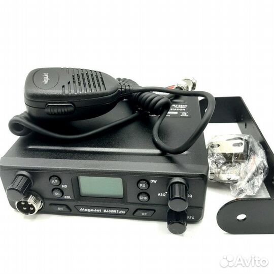 Megajet MJ-350 turbo радиостанция автомобильная
