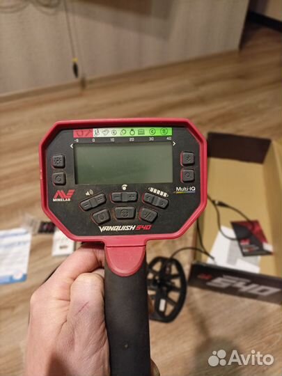 Металлоискатель minelab vanquish 540 pro pack