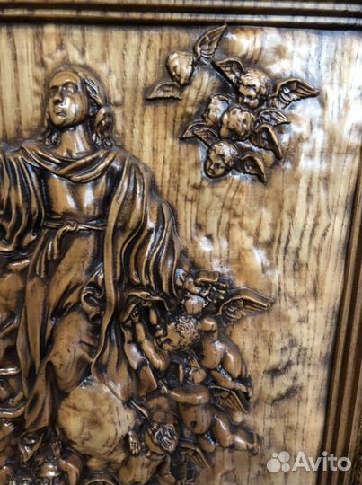 Картина резная дерево65x50