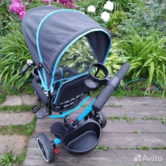 Детский велосипед с ручкой