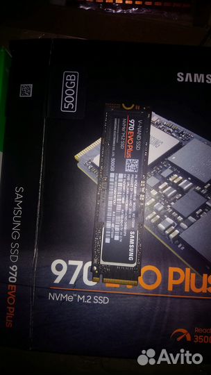 SSD М2 Samsung 500 Гб и Micron 512 Гб