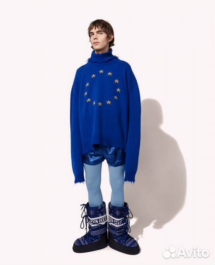 Vetements europe sweater