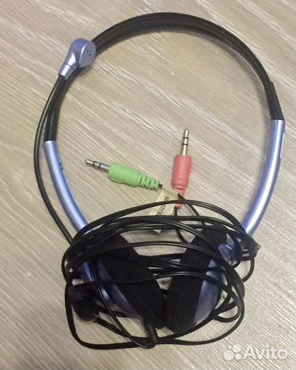 Genius наушники с микрофоном для ноутбука