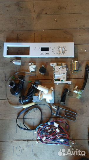 Запчасти для стиральной машины Candy 1372 встройки