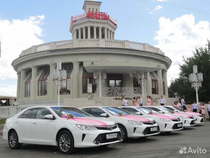 Украшения машин из искусств. цветов на свадьбу