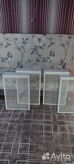 Экран для чугунной батареи