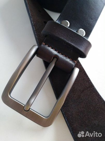 Кожаный ремень ручной работы