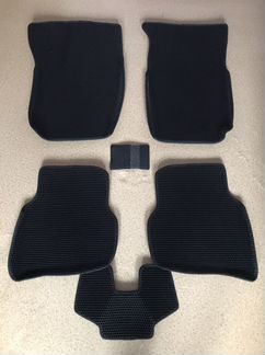 Коврики EVA 3D с бортами для Volkswagen Polo Sedan