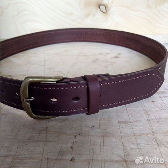 Кожаный ремень на заказ