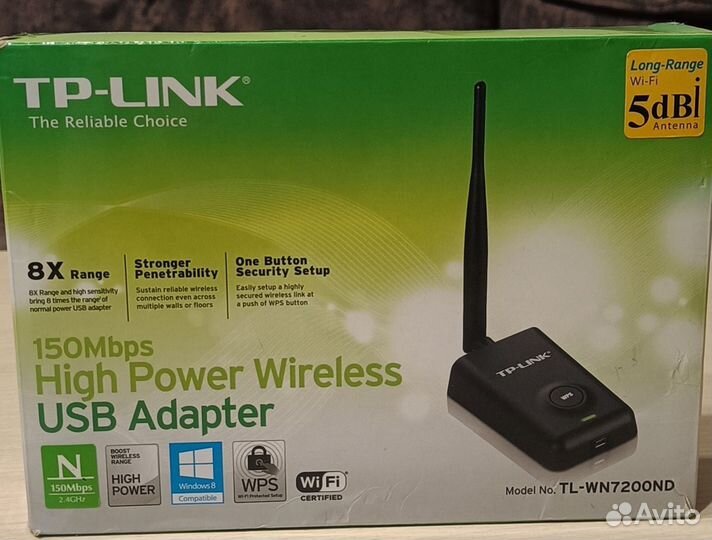 Wi Fi адаптер tp link