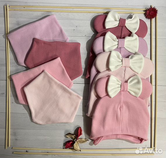 Детские шапочки для девочек