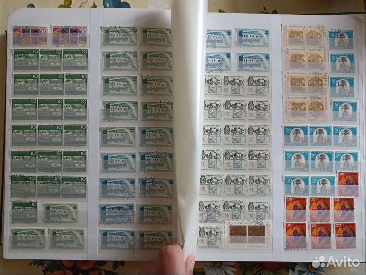 Почтовые марки deutsche bundespost