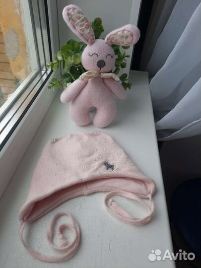 Шапка зимняя для девочки 38 40