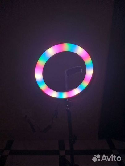 Новая кольцевая RGB лампа