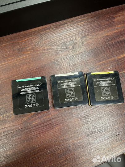 Norvina mini set палетки теней пигменты