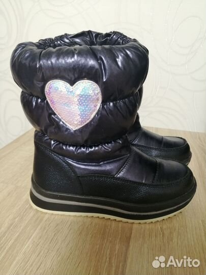 Сапоги дутики 28