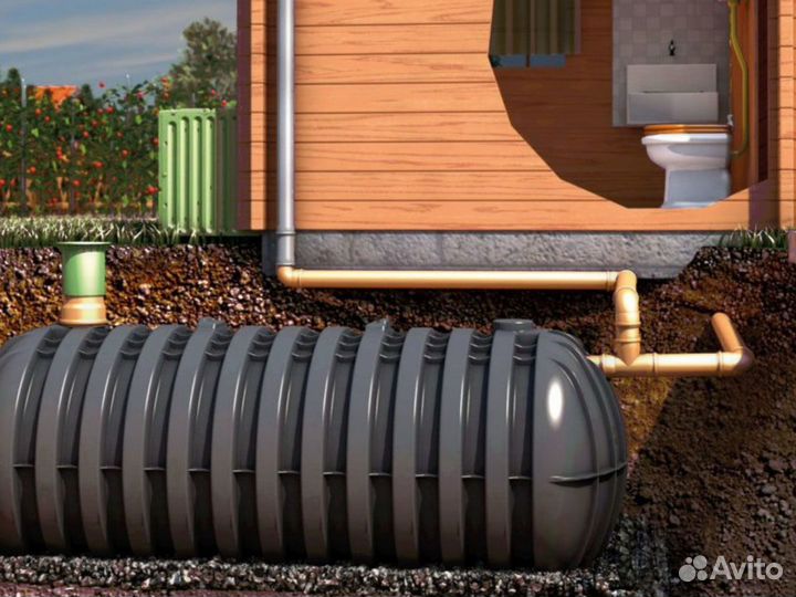 Септик эко канализационный