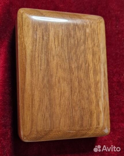 Деревянный футляр,бокс,для монеты в мини слабе