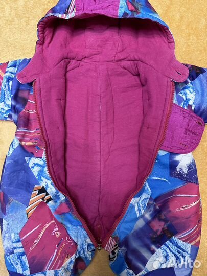 Комбинезон утепленный 0-3 мес