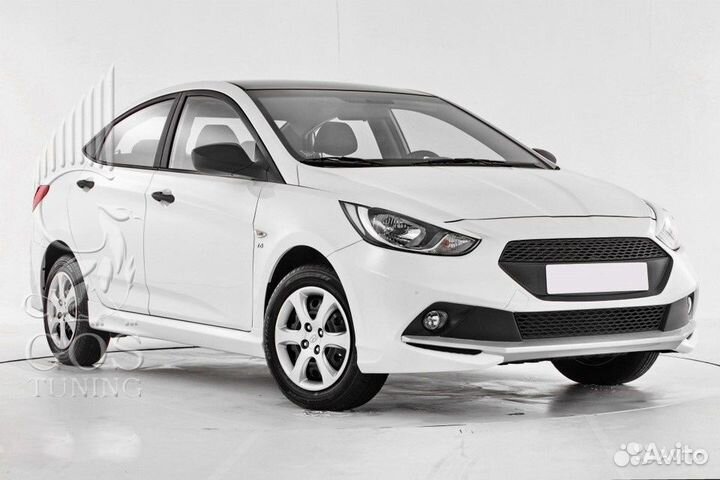 Тюнинг обвес IFlow на Hyundai Solaris