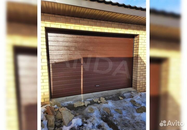 Гаражные секционные ворота
