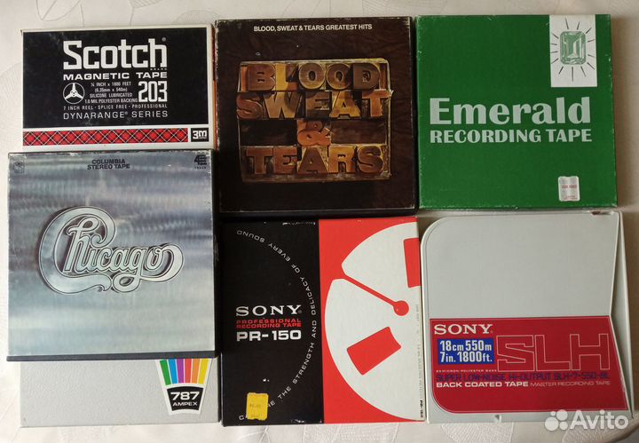 Катушки, к/к с записью отеч. и зар. эстр. 70-90г