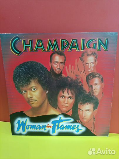 Грампластинка Champaign : Woman in Flames