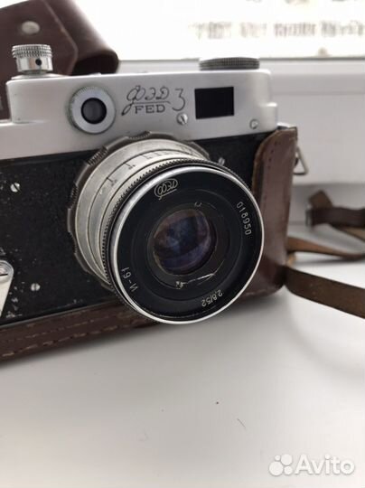 Плёночный фотоаппарат фэд 3