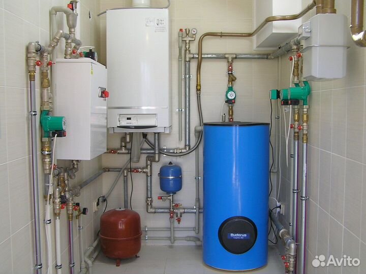 Монтаж отопления в доме с гарантией