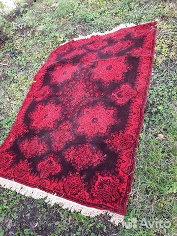 Палас. Толстый большой. Германия 70-80