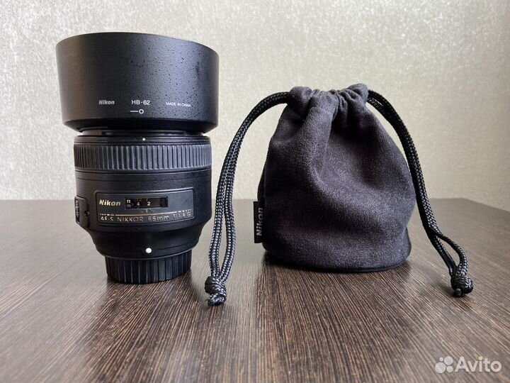 Объектив nikon 85 mm 1.8 g nikkor