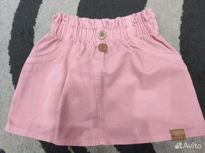 Джинсовая юбка для девочки