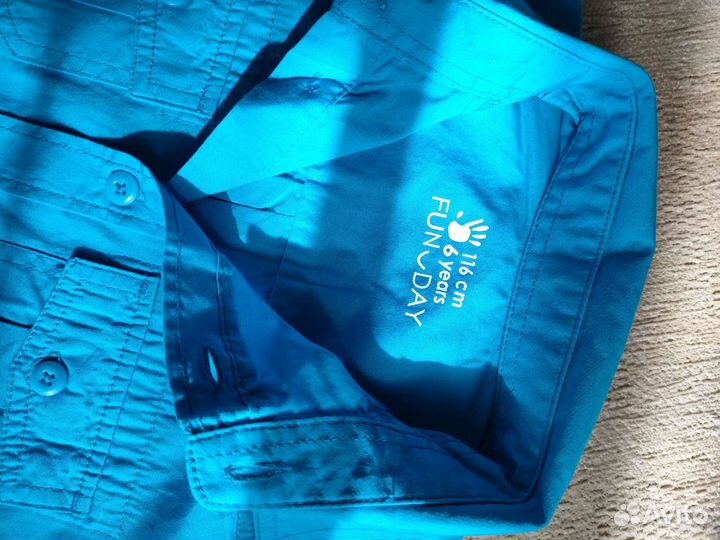 Рубашки летние на мальчика новые