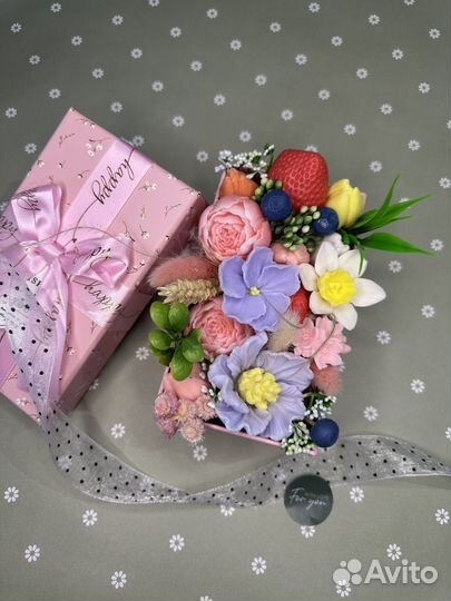 Мыло ручной работы букеты