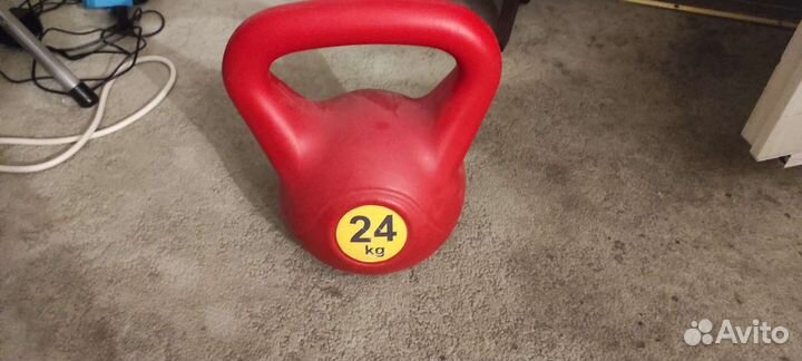 Гиря 24 кг леко