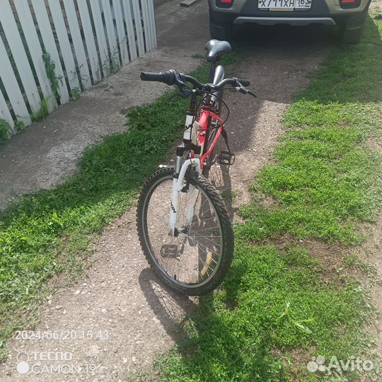 Велосипед подростковый 24 дюйма бу