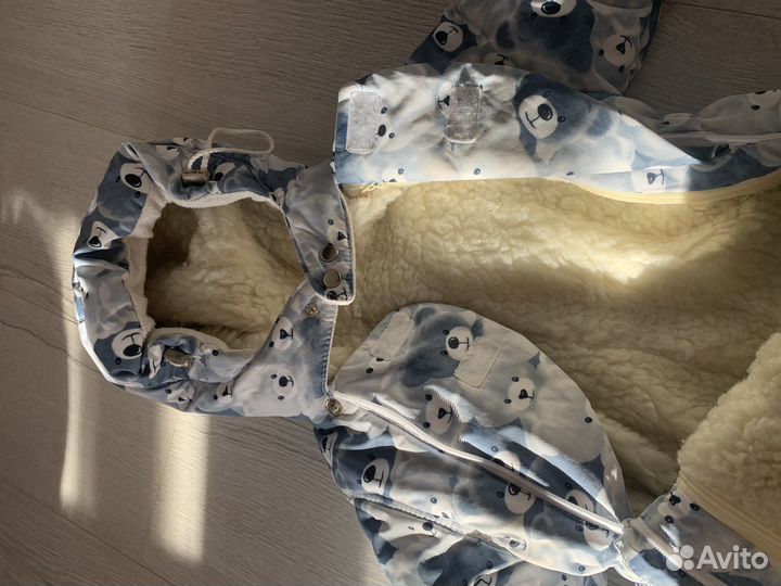 Детский зимний комбинезон трансформер