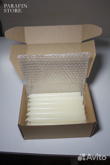 Свечи восковые хозяйственные 20 шт